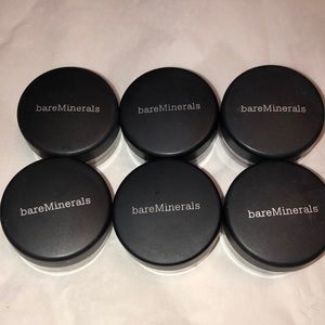 Set of 6 bareMinerals eyeshadows
